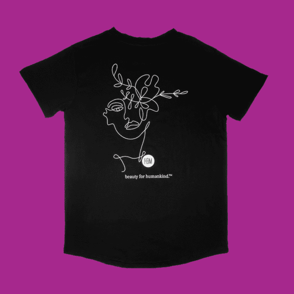 The HBM Logo Tee, Back - Black